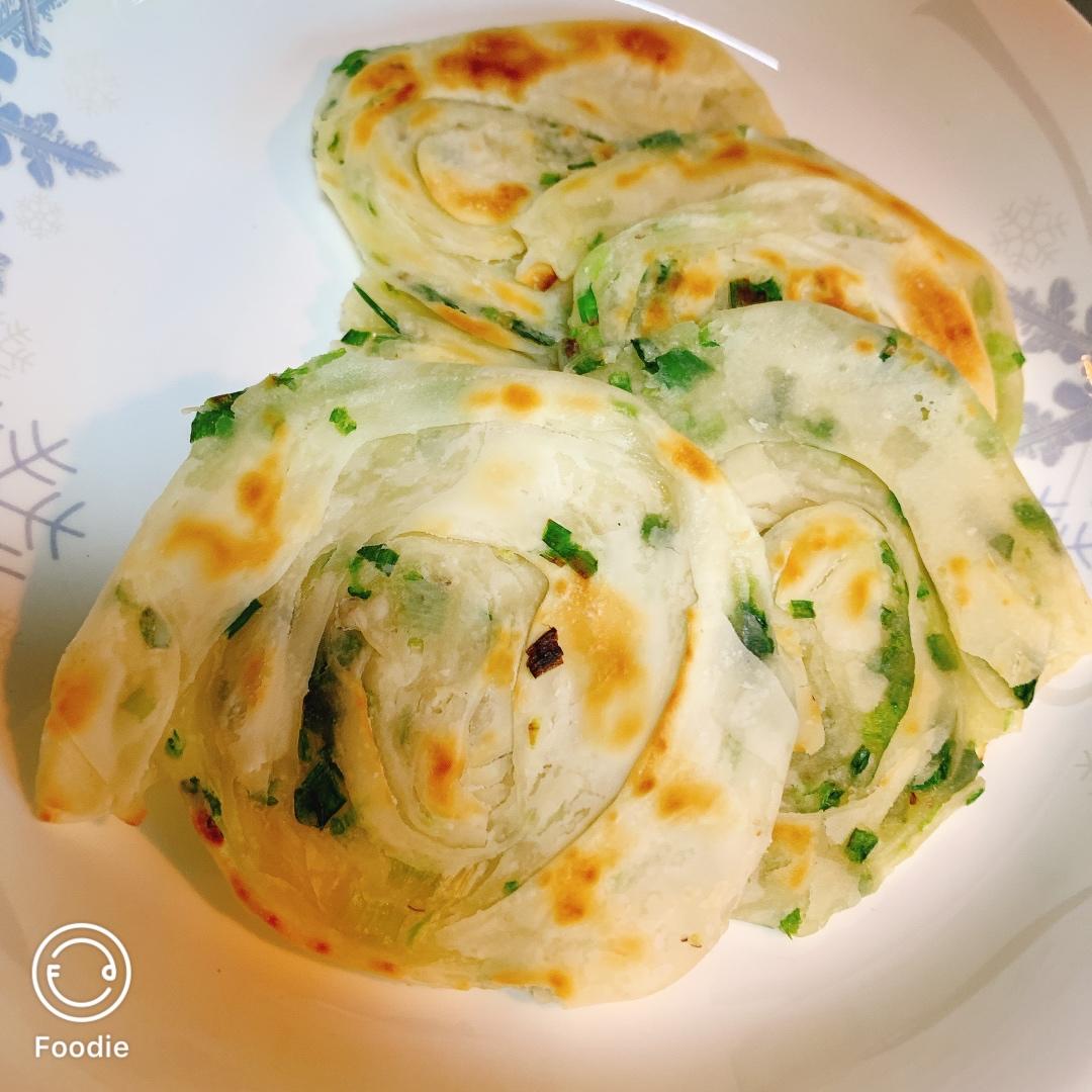 饺子皮葱油饼