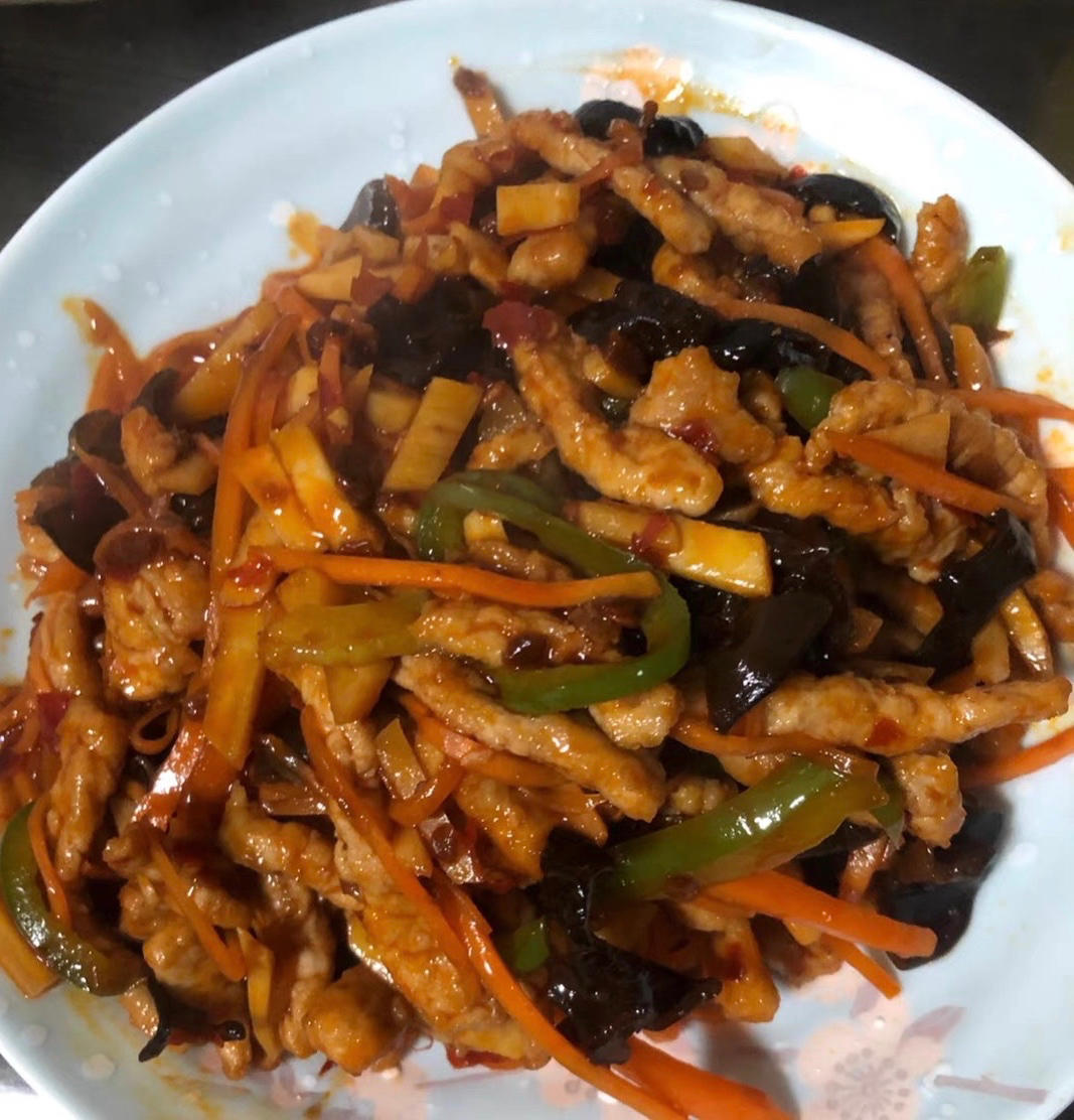 鱼香肉丝|色香味俱全的下饭神菜