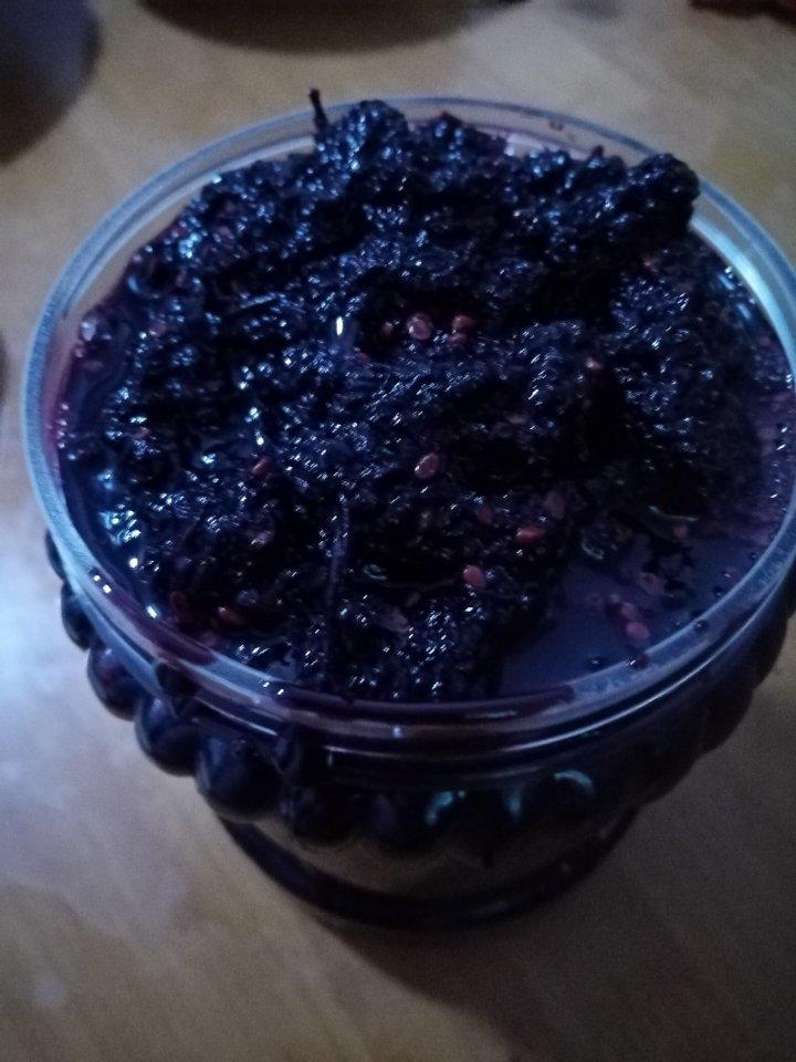 简单版桑椹果酱