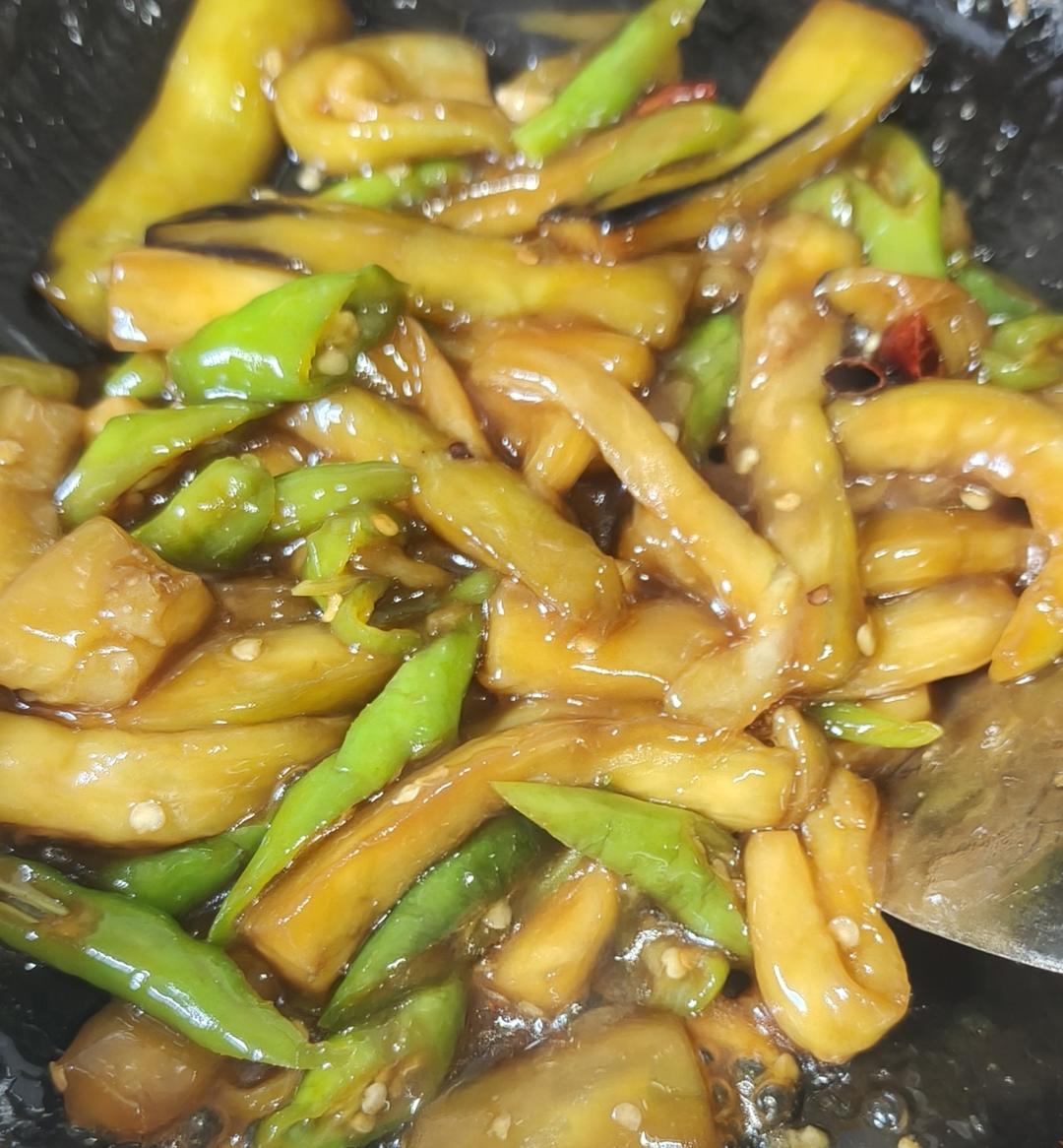 茄子🍆炒青椒