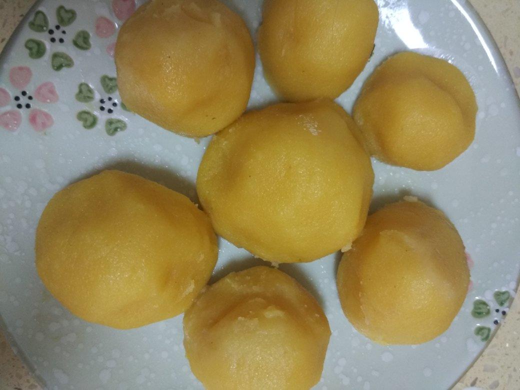 奶香糯米窝窝头
