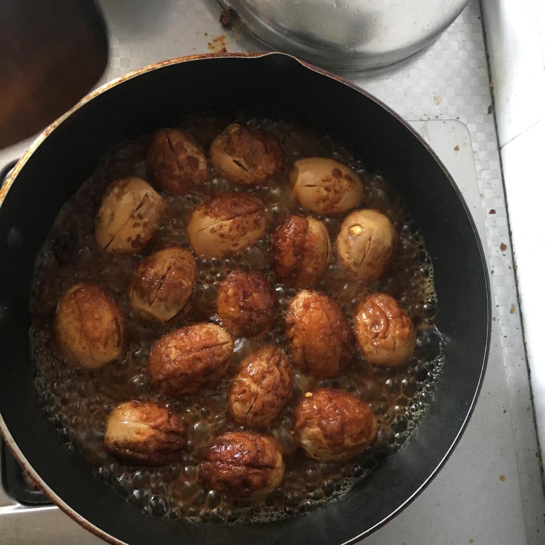 虎皮蛋（爱吃卤鸡蛋的不容不过～）