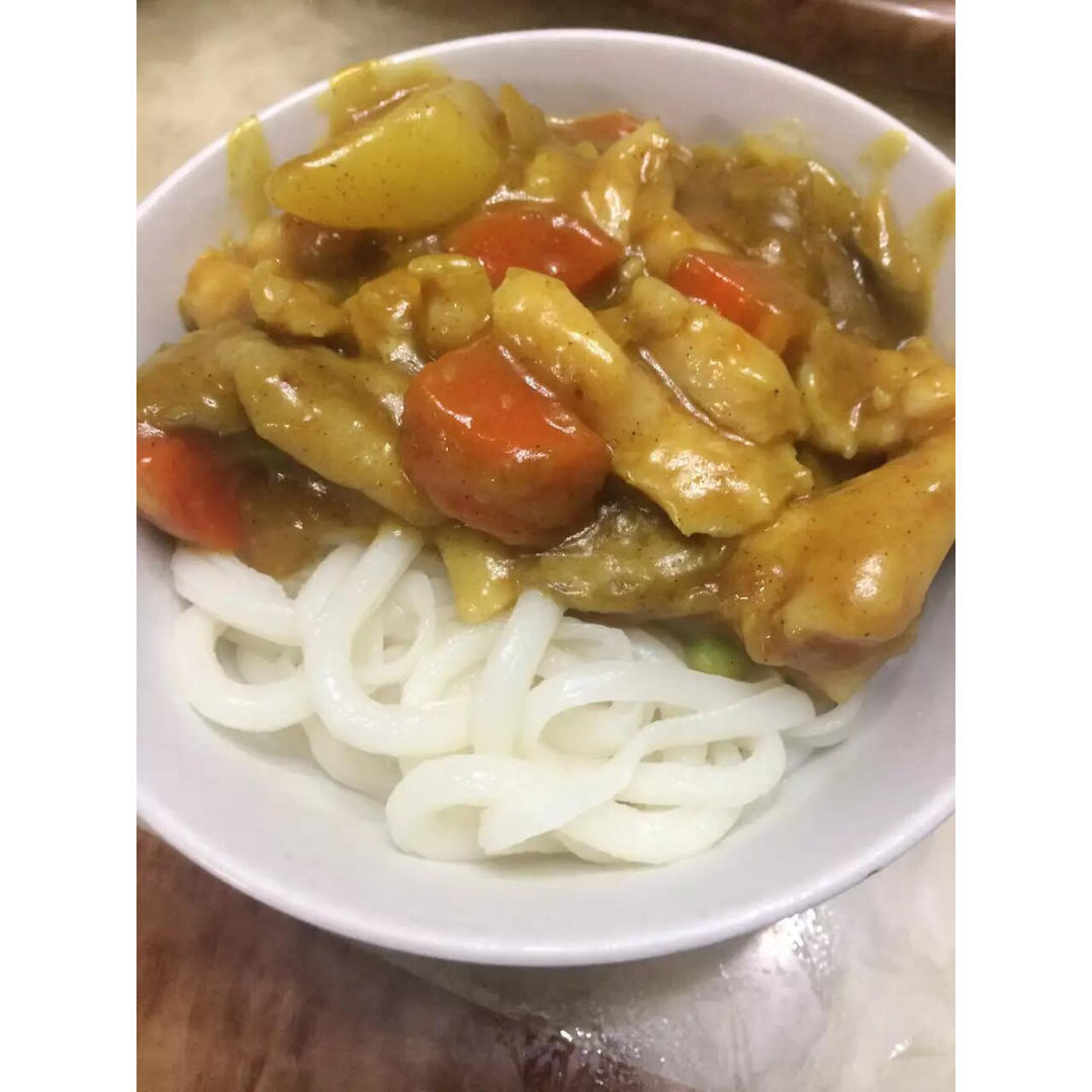 咖喱乌冬面