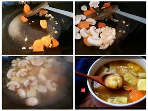 咖哩虾仁豆腐#秋季保胃战#的做法 步骤4