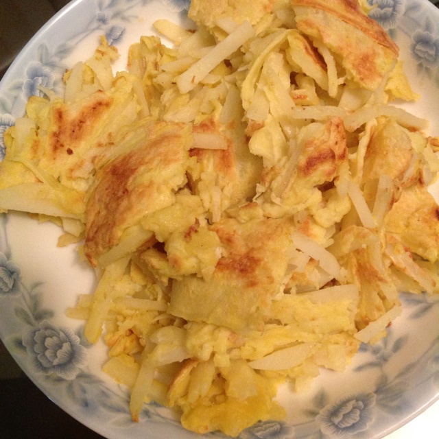 土豆丝煎饼