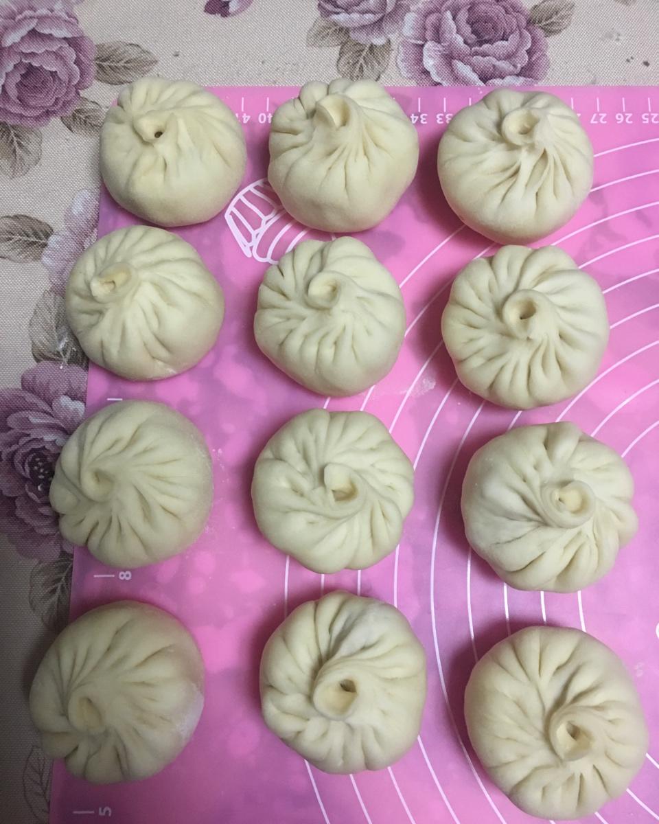 美丽的提褶包（包子的包法，手法，花纹）视频