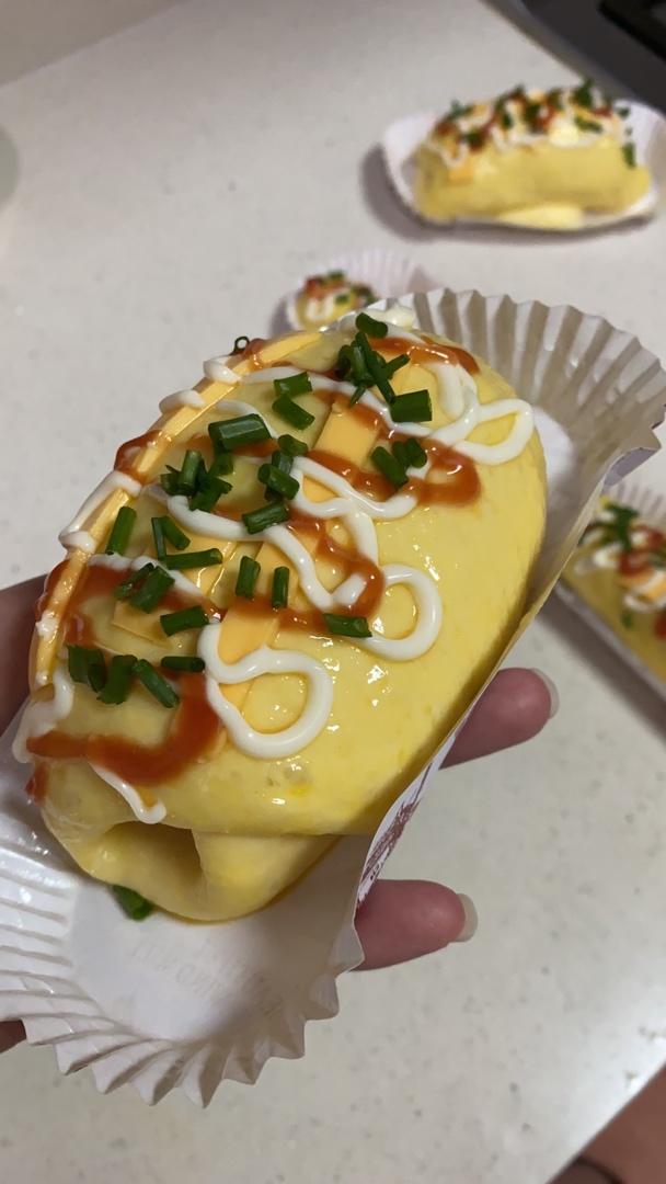 明天更好_c4b3做的葱香芝士面包