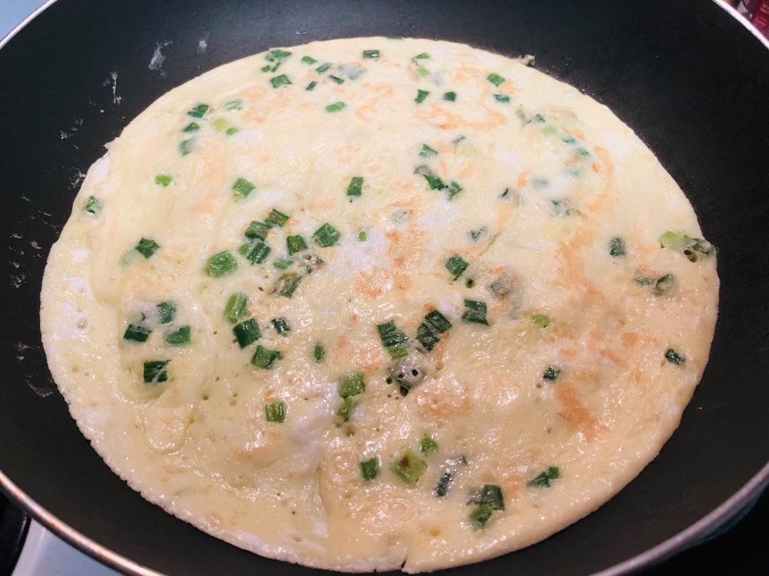 葱花鸡蛋饼