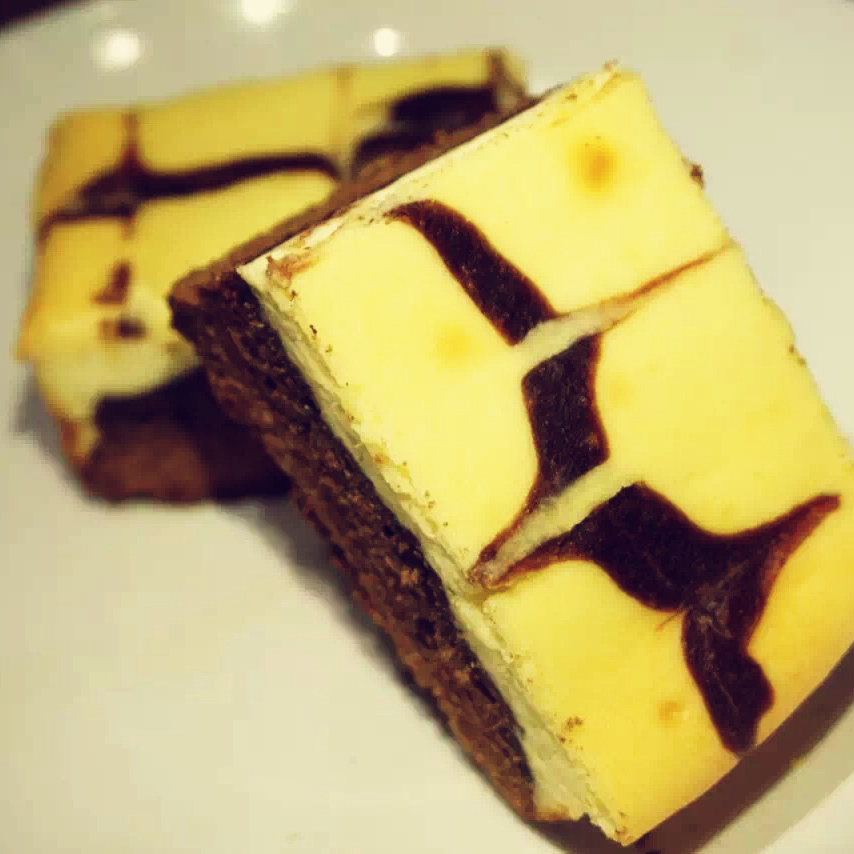 布朗尼芝士蛋糕