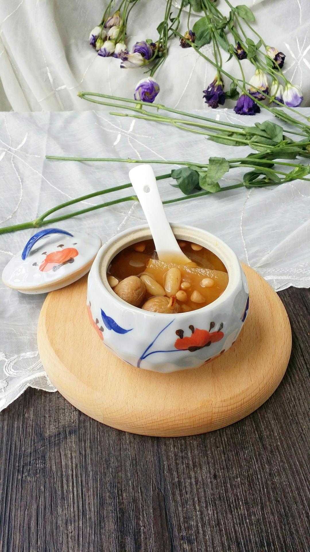 川贝杏仁苹果茶(汤)的做法