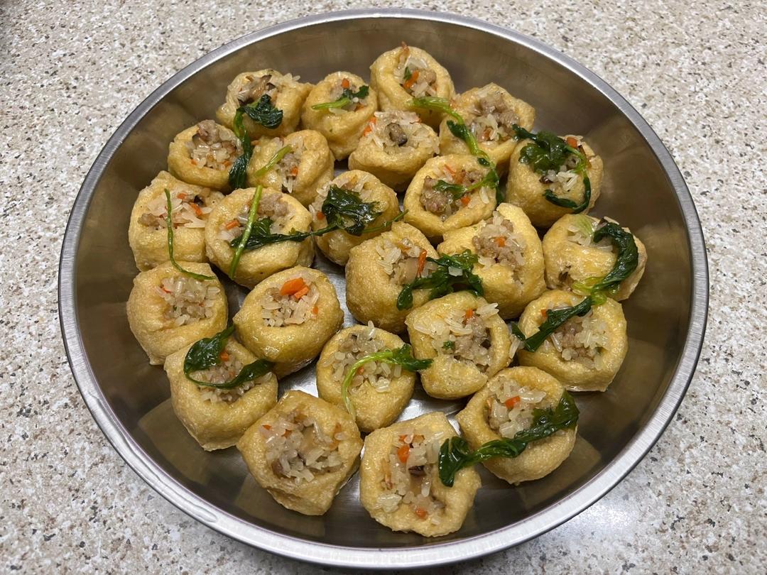 客家糯米酿豆腐