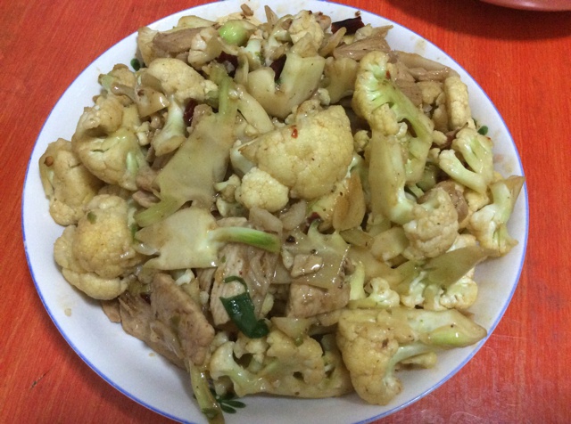 干锅菜花