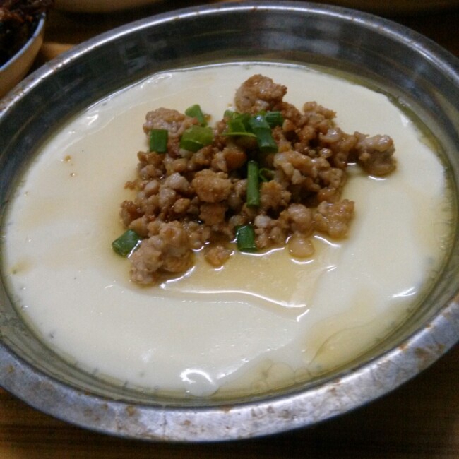 肉末蛋羹