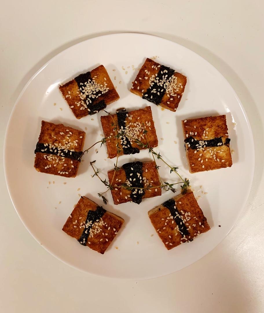 日式照烧海苔豆腐