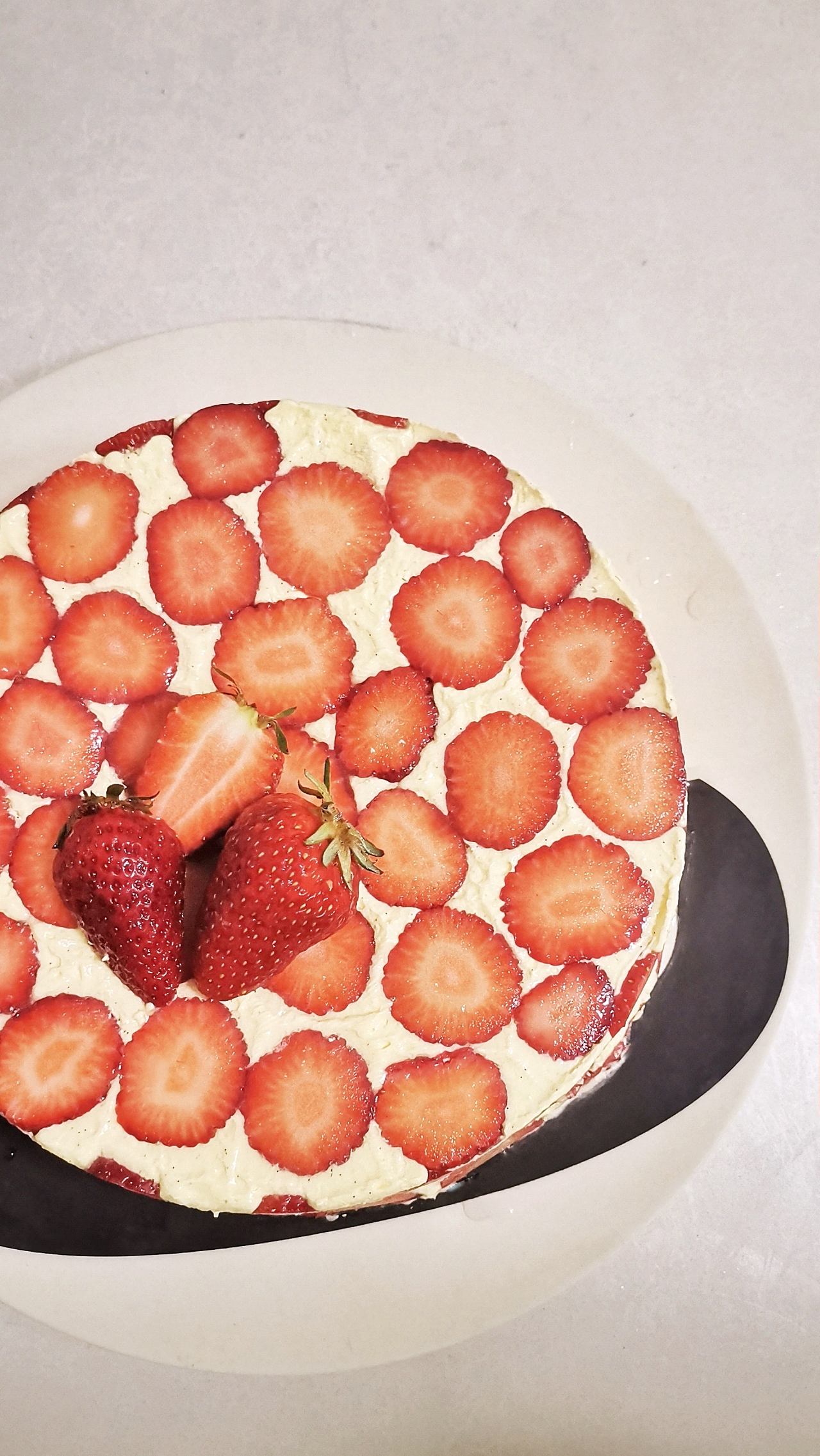 法式草莓蛋糕-简单好看的Fraisier