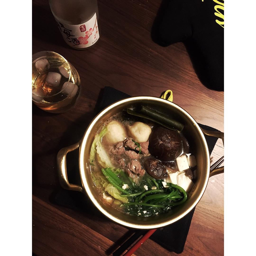 寿喜烧（日式牛肉锅）