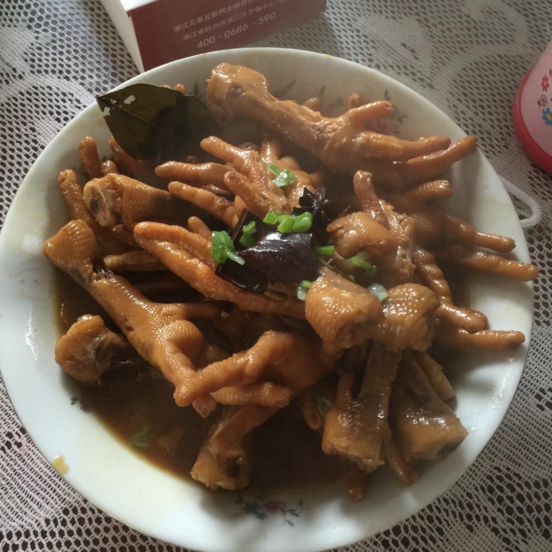 秘制红烧鸡爪