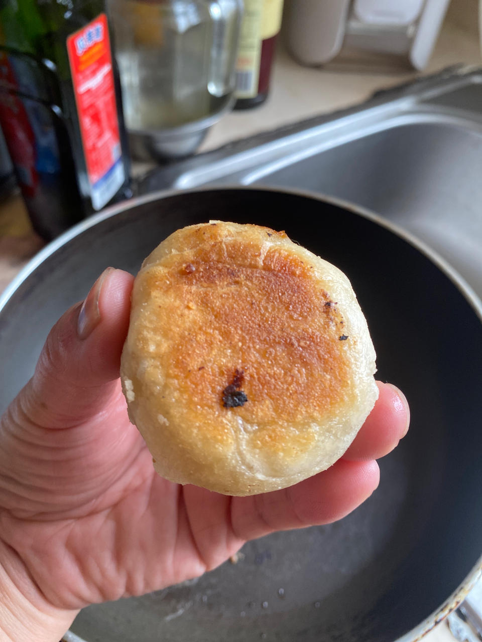 酥皮鲜肉月饼～酥的掉渣