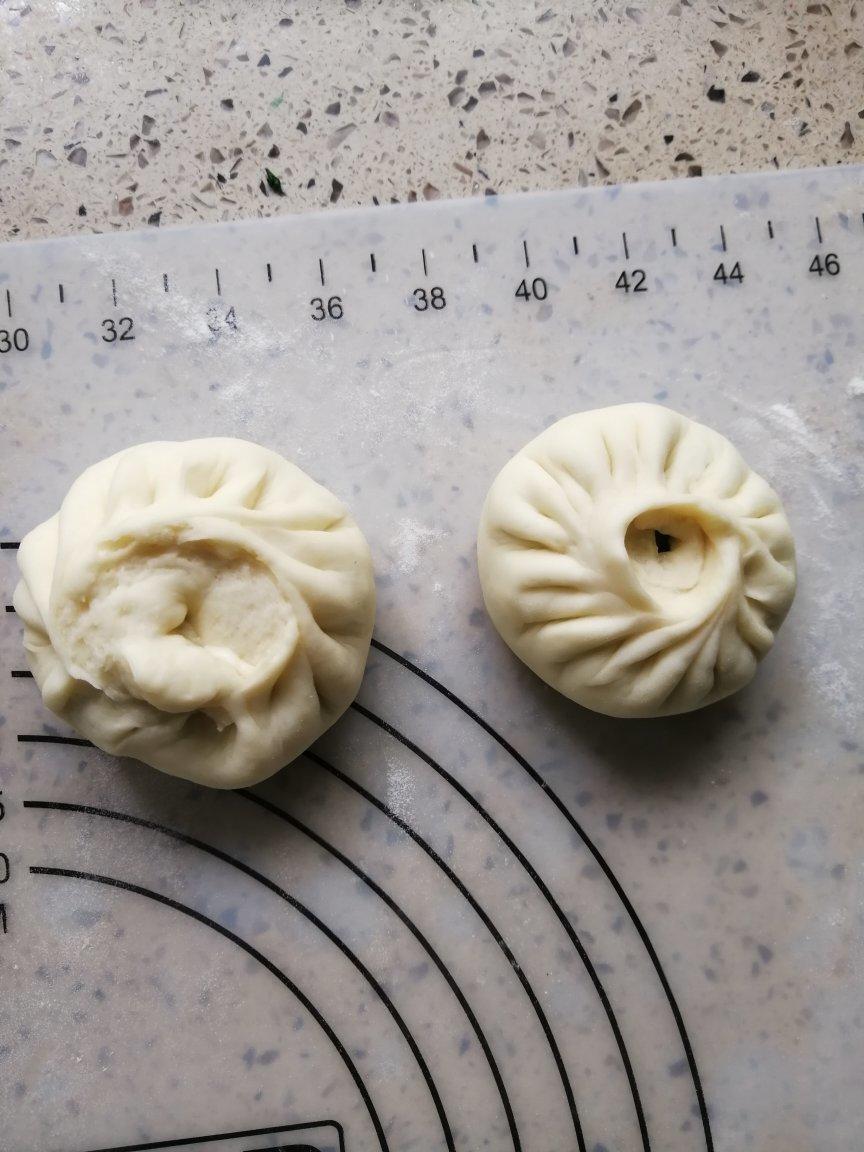 节省一半时间的大包子（另付翠绿菜包子，肉包子，腹黑包子食谱）