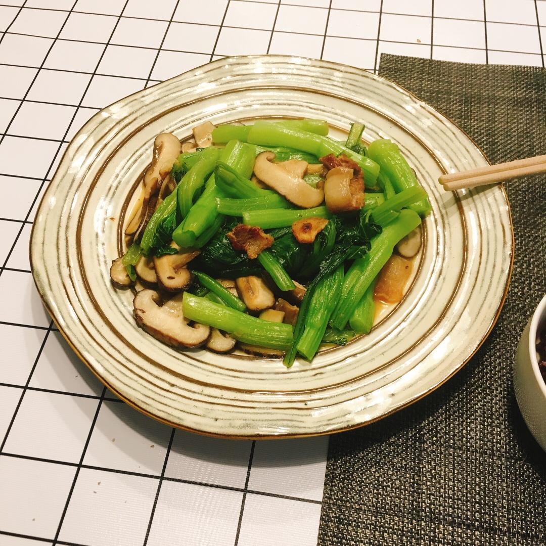 香菇菜心