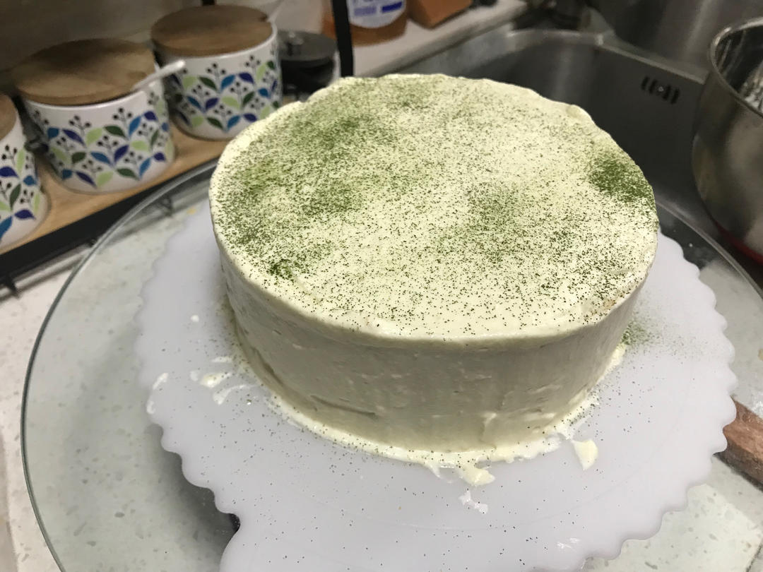 红茶杏仁奶油蛋糕