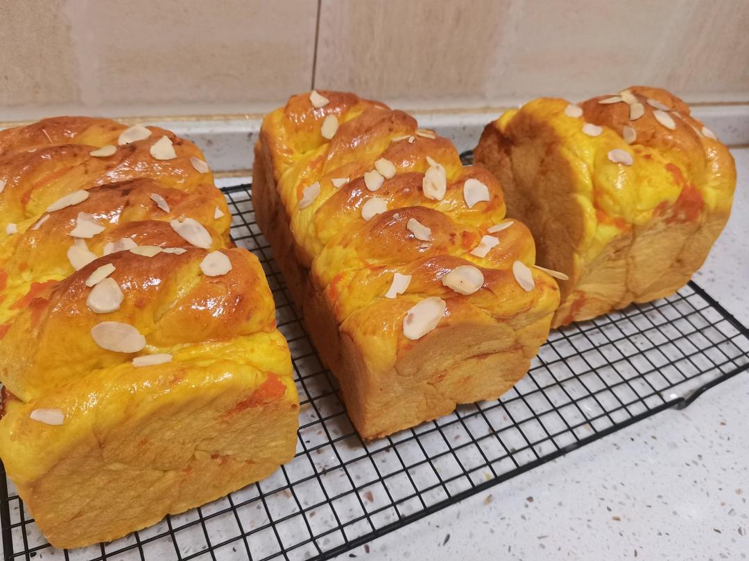 双倍美味南瓜吐司（双重南瓜，美味加倍）
