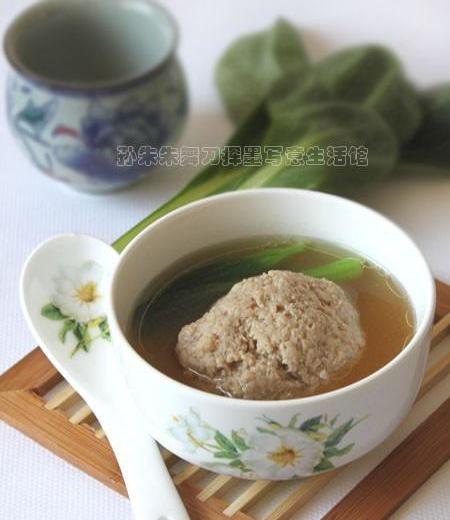 清炖狮子头的做法