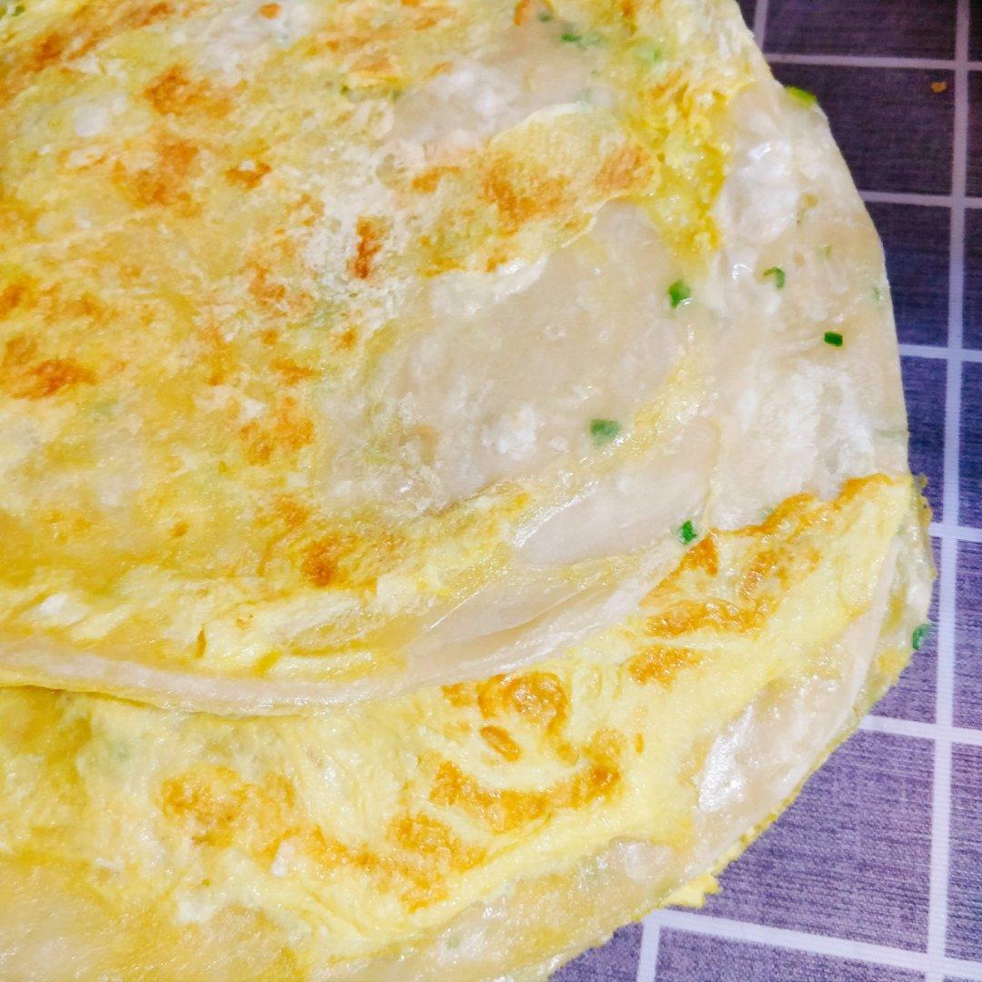 aki_jump做的鸡蛋葱油饼