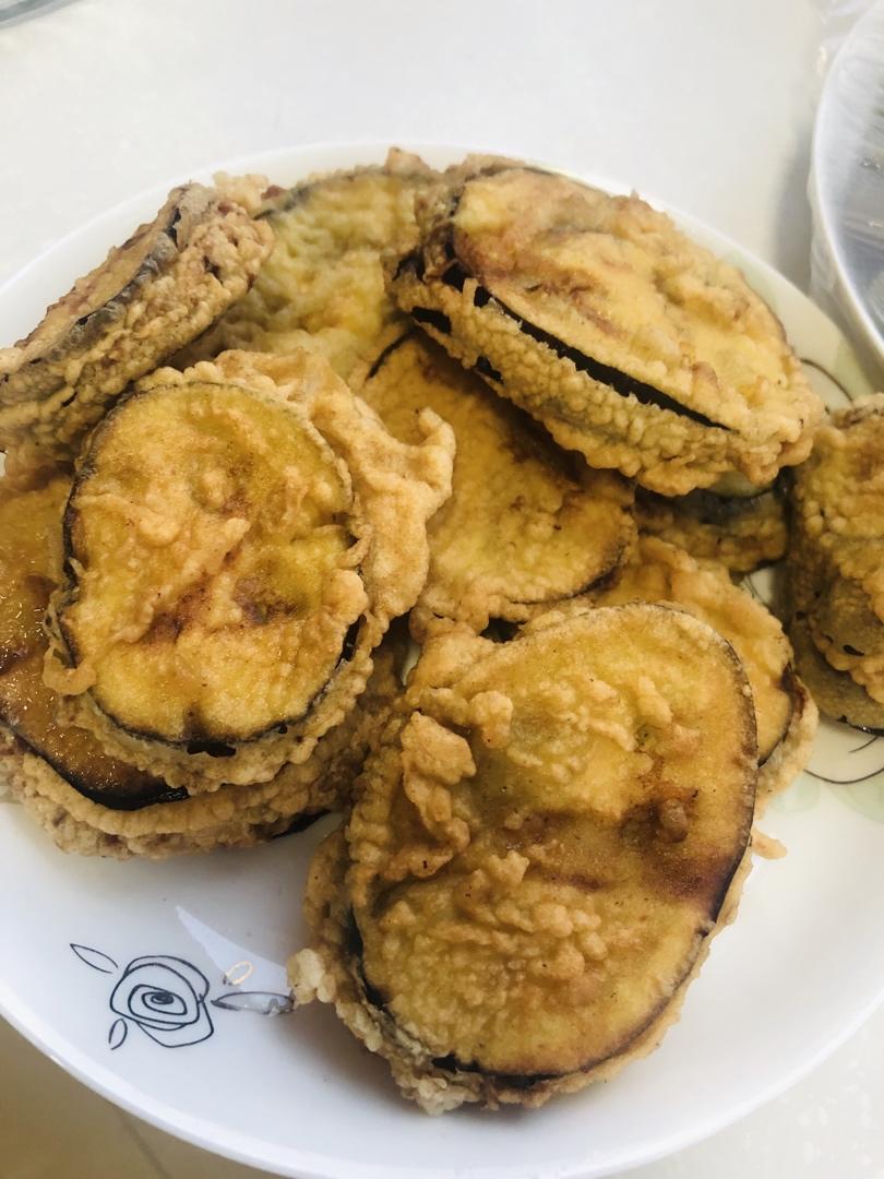 家常主食 炸茄盒 肉馅儿茄子
