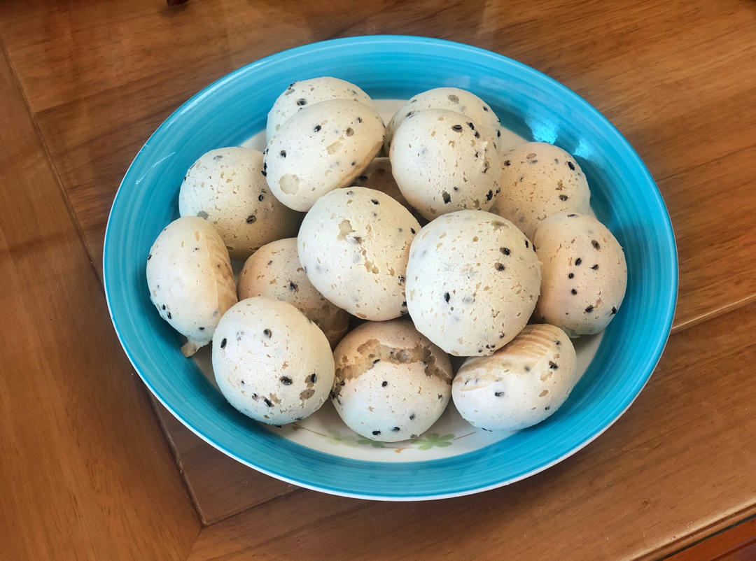 超简单的麻薯包！家里有木薯粉就能做！