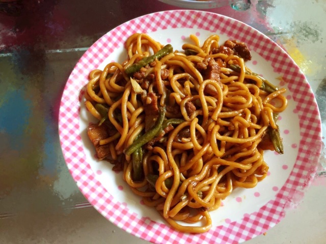 豆角焖面
