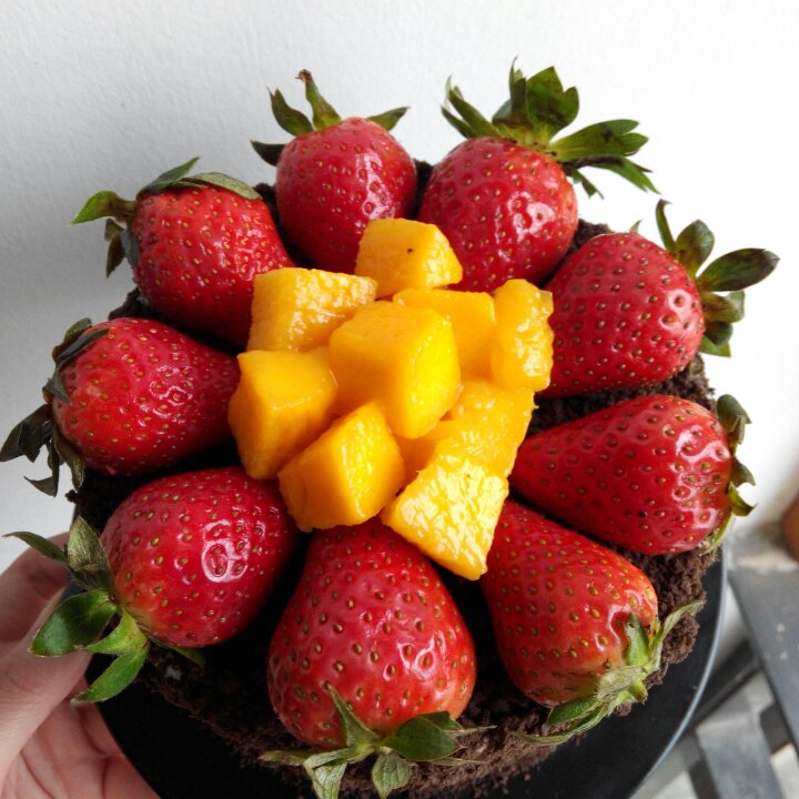 奥利奥水果奶油蛋糕