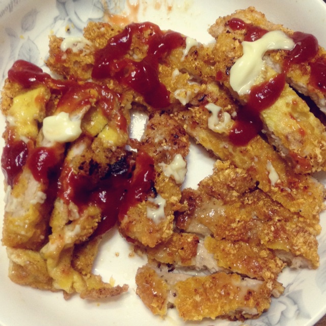 吉列香酥炸猪排