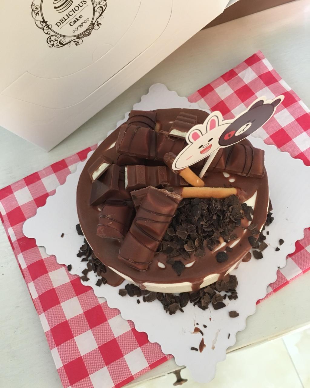 蛋糕淋面之一：甘那许淋面（详细解答淋面太稠的问题）