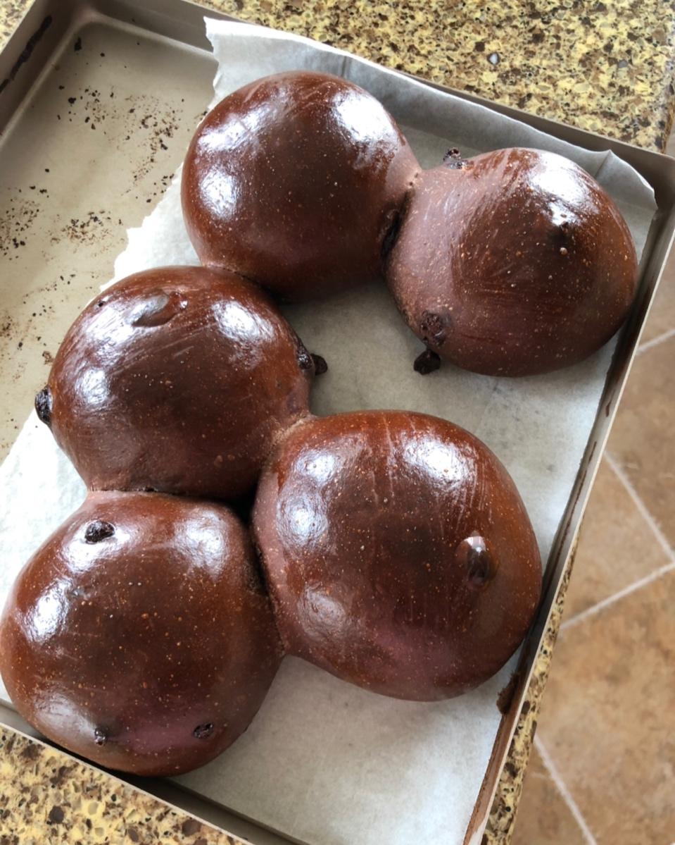 黑眼豆豆面包