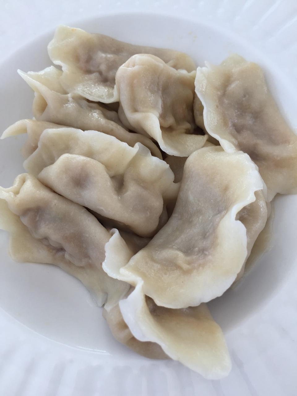 大妞村grace做的羊肉胡萝卜饺子