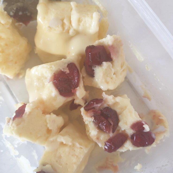 何老师同款❗️酸甜清爽的蔓越莓酸奶糕❗️超快手零失败