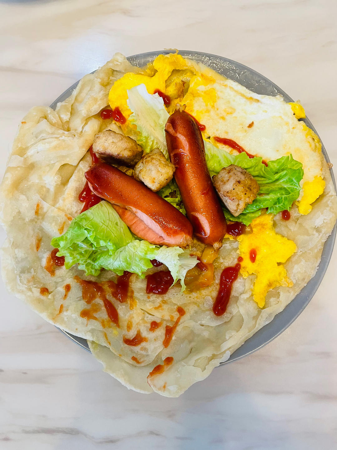 自制手抓饼皮（简单易做）