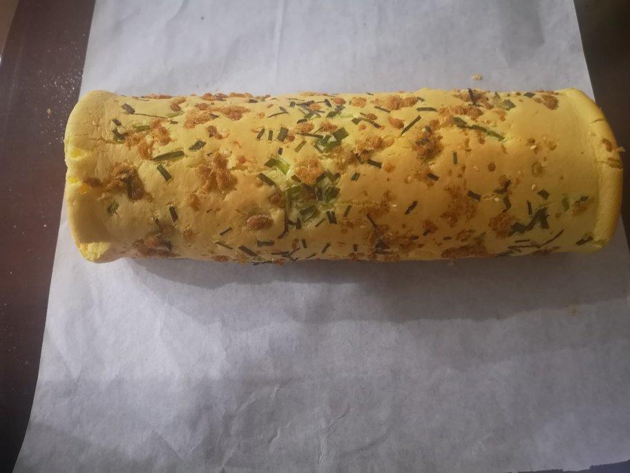 香葱肉松肥蛋糕卷～