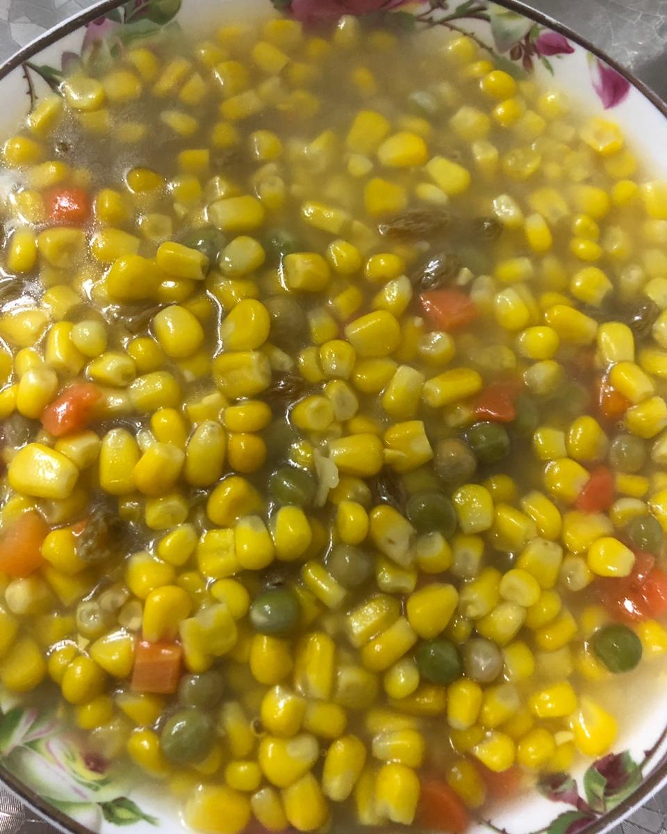 葡萄干什锦玉米粒