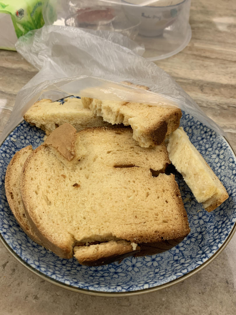 面包机做奶香手撕吐司