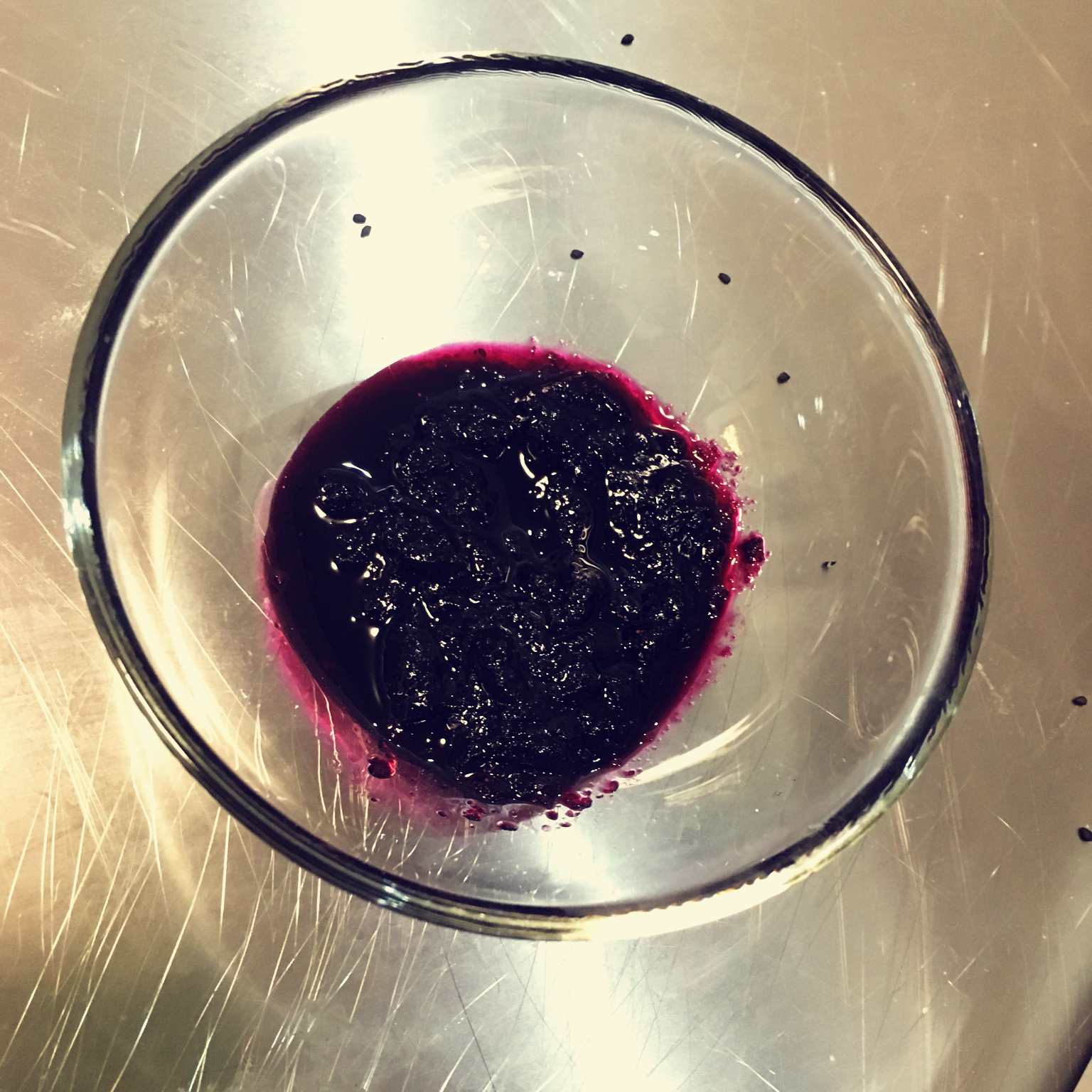 蓝莓果酱