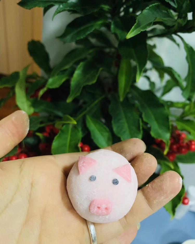 玫瑰杏仁馅汤圆