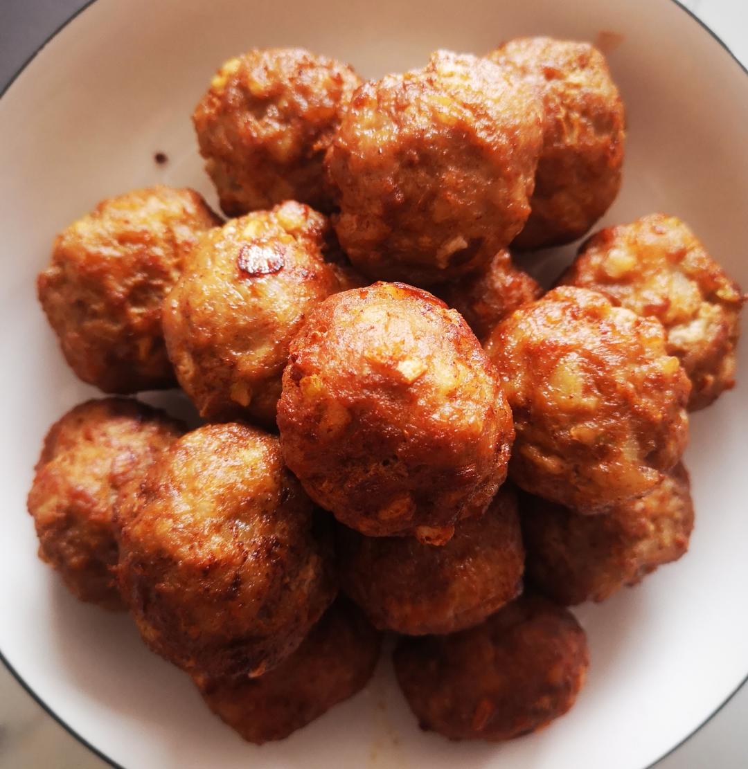 红烧狮子头(四喜丸子)家庭版，简单美味