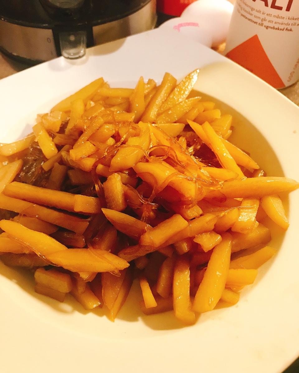 红烧土豆条