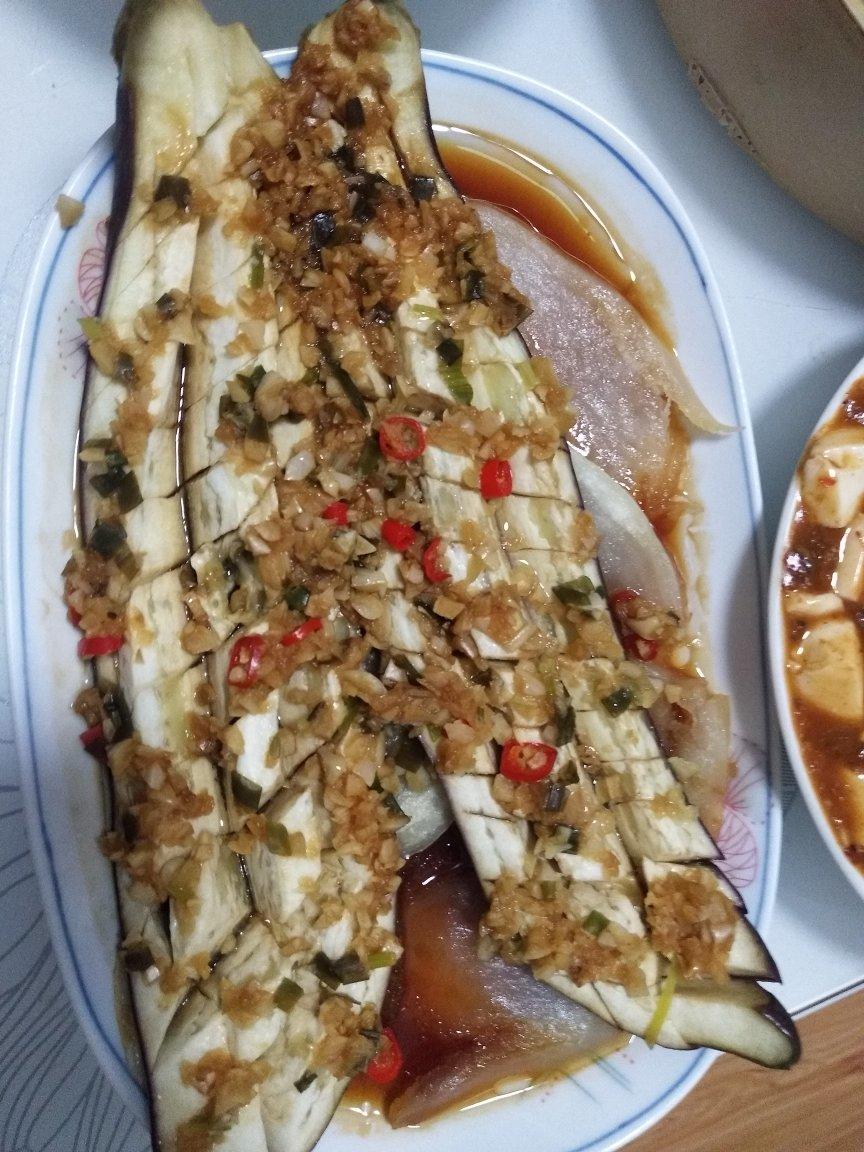 蒜蓉蒸茄子土豆