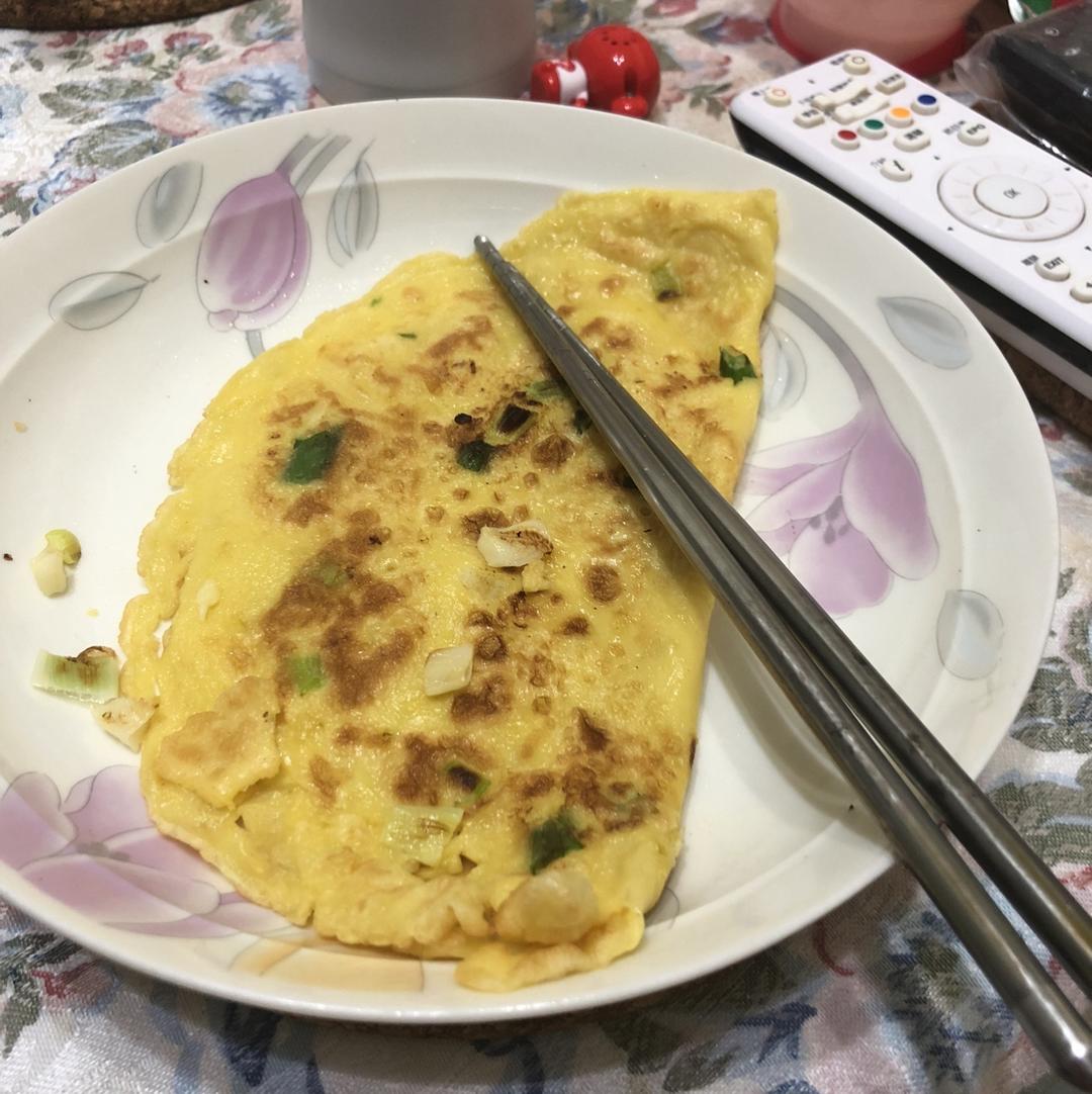 葱花鸡蛋饼