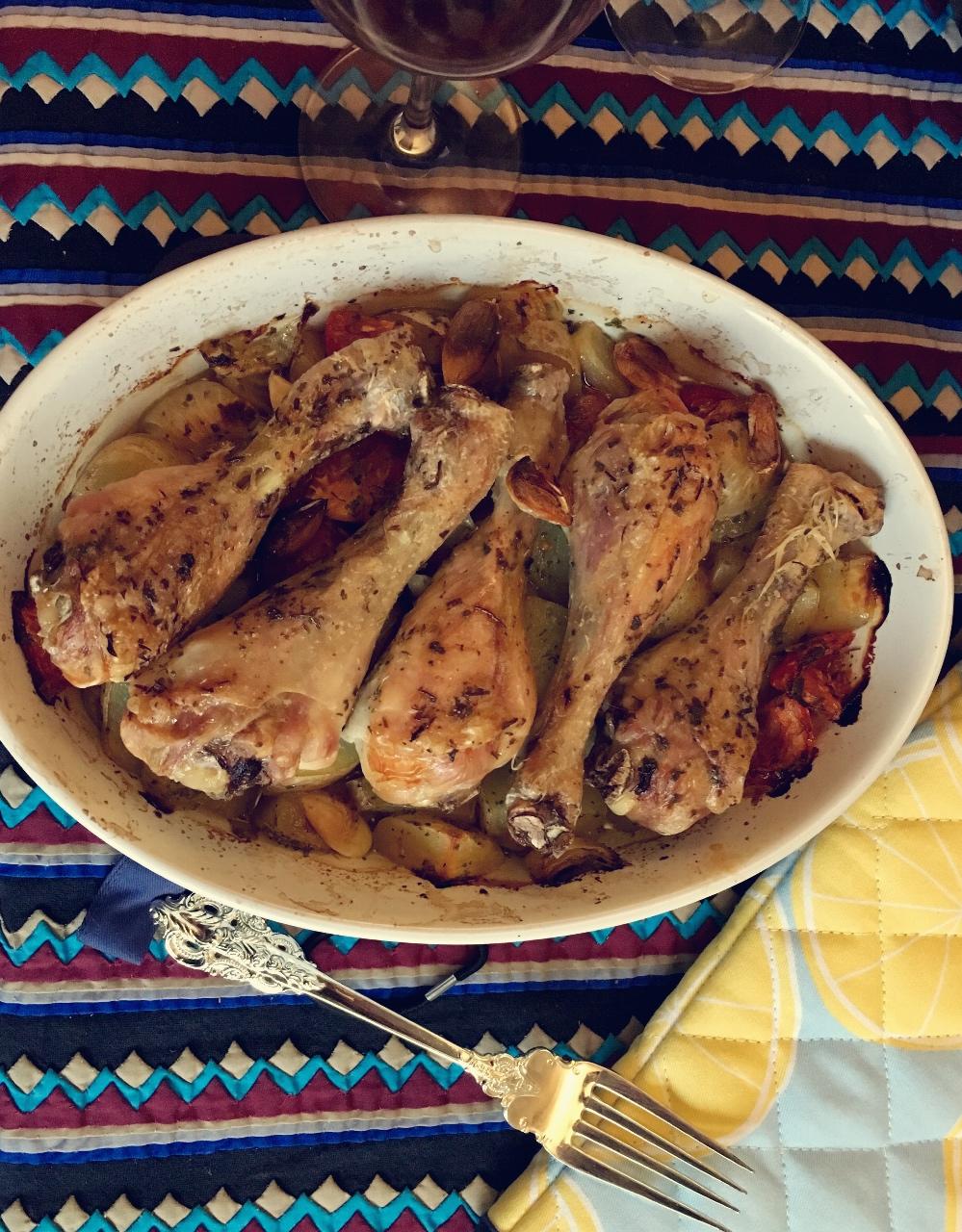 【法式烤鸡腿】