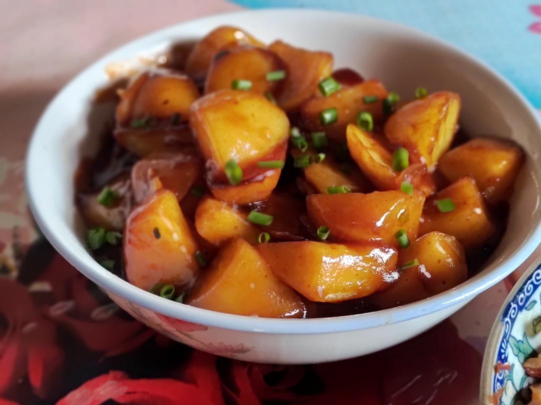 土豆🥔的灵魂吃法，烧土豆，孩子的最爱❤️