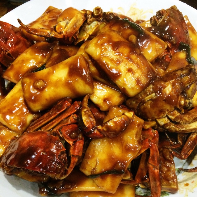 毛蟹炒年糕